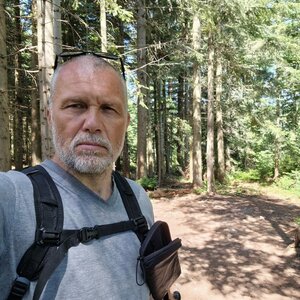 Rastislav Biarinec on the summit of Piwusówka (25.6.2024 14:36)