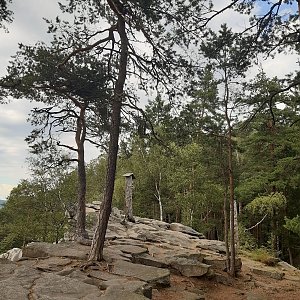 ZdenkaV on the summit of Čertova stěna (26.7.2022)