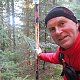 Michal Kříž on peak Obrovec