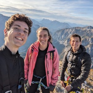 Bery on the summit of Pfaffenstein Westgipfel (23.10.2023 15:00)