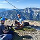 Vašek na vrcholu Pfaffenstein Westgipfel (5.9.2020)