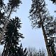 Jan Matiášek on peak Slepičí vrch (21.1.2023)