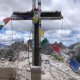 Betička na vrcholu Toblinger Knoten (7.8.2023)