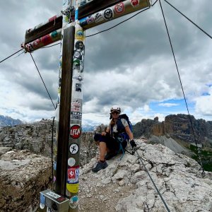 Evca99 na vrcholu Toblinger Knoten (9.8.2024 14:22)