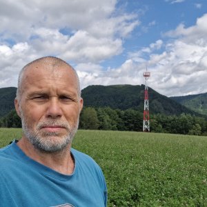 Rastislav Biarinec on the summit of Remata (8.8.2023 12:01)