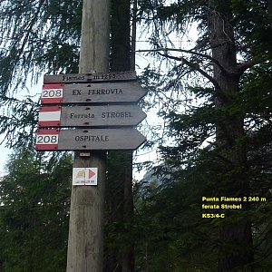Jirka Zajko na vrcholu Punta Fiames (10.7.2013 12:44)