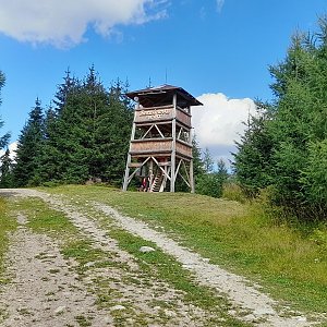 Jozef Farkaš na vrcholu Ostredok - južný vrchol (9.8.2022 13:53)