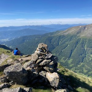 Tomáš Bublan on the summit of Narrenspitze (18.6.2024 9:30)