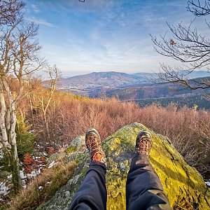 Jiří Králík na vrcholu Skála smrti (4.12.2022 14:13)