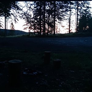 Jeve on the summit of Borůvková hora (16.7.2022 19:00)