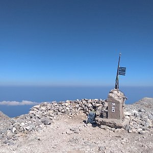 Eliška na vrcholu Vigla (4.9.2022 10:15)