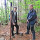 Pavel a Lukáš na vrcholu Nořičí hora (3.8.2019 11:48)