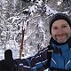 Petr Bartoň na vrcholu Nořičí hora (4.3.2018 10:29)