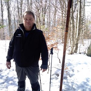 stusve na vrcholu Nořičí hora (11.3.2018 12:01)