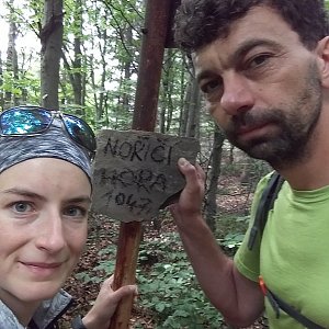 Babunka159 na vrcholu Nořičí hora (18.6.2018 14:50)