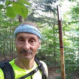 Jiří Sumbal na vrcholu Nořičí hora (18.8.2018 17:52)