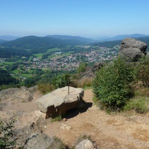 Betička on the summit of Silberberg (20.8.2009 12:42)