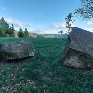 Mykas on the summit of Bartlův vrch (22.4.2024 17:50)