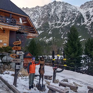 Joch a Dingo na vrcholu Popradske Pleso (7.12.2019 15:07)