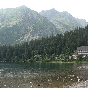 Martina na vrcholu Popradske Pleso (5.8.2016)