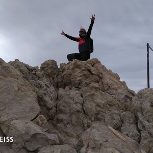 Edita Voplakalová on the summit of Teide (18.4.2024 18:00)