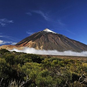 David Klvana na vrcholu Teide 