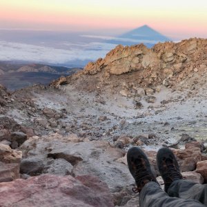 Petr Doležal na vrcholu Teide (15.6.2024 7:00)