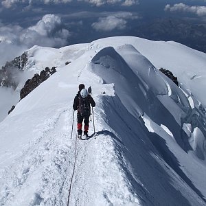Martin Horáček na vrcholu Grande Bosse (8.9.2012 14:49)