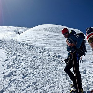 Alexandr Starý na vrcholu Rocher de la Tournette (25.6.2019 11:30)