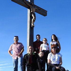Divočák junior on the summit of Luzný / Lusen (28.10.2021 13:22)