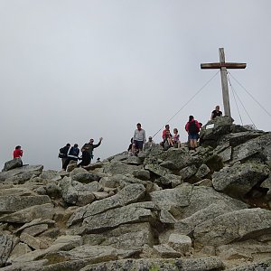 Milan na vrcholu Predné Solisko (25.8.2016 14:30)