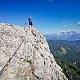 Jiří Králík na vrcholu Macesje / Breitkopf