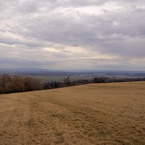 Jiří Králík on the summit of Skalka (5.3.2017 15:46)