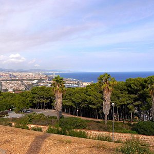 Jiří Králík on the summit of Montjuïc (26.9.2016 15:09)