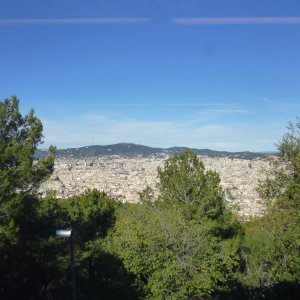 David Pšenica on the summit of Montjuïc (22.9.2015 12:00)