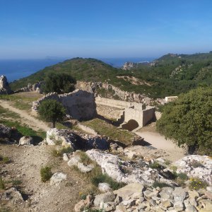 ŠenovKK na vrcholu Angelokastro (14.10.2023 13:35)