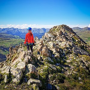 Jiří Králík na vrcholu Bony d'Envalira (22.6.2022 17:15)
