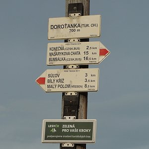 Martina na vrcholu Doroťanka (16.4.2016)