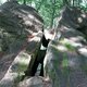 ZdenkaV on peak Split Rock