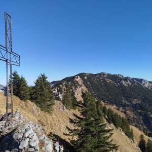 Jan Blažej on the summit of Spitzplaneck (7.11.2025 13:07)