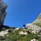 akam na vrcholu Monte Traunig / Travnik