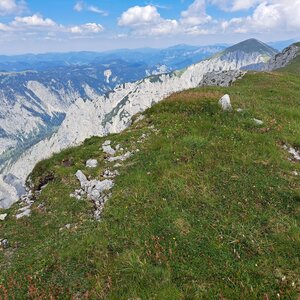 Horalka Anička on the summit of Ringkarwand (6.7.2024 13:43)