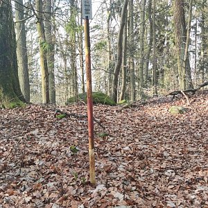 Martin Suchopár na vrcholu Žižkův vrch (21.4.2023 7:44)