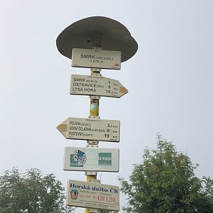 ZdenekCahlik na vrcholu Smrk (16.8.2019 16:49)