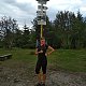 Nikola Sedlářová na vrcholu Smrk (30.8.2020 16:22)