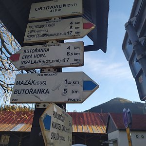 Pavel Rýdl na vrcholu Smrk (22.11.2020 13:09)