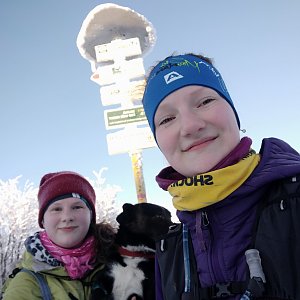 Baruš na vrcholu Smrk (10.1.2021 14:09)