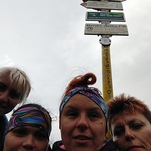 Eva Týnová na vrcholu Smrk (21.5.2021 19:01)
