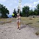 Ilona Mušálková na vrcholu Smrk