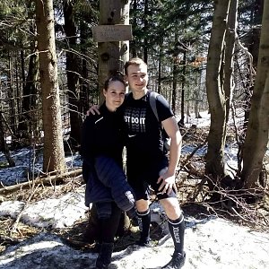Antonie na vrcholu Velká Stolová (31.3.2019 11:36)